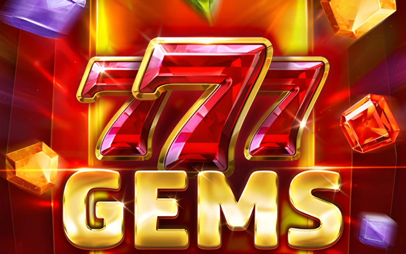 Match the 777 Gems in this slot from 3 Oaks.