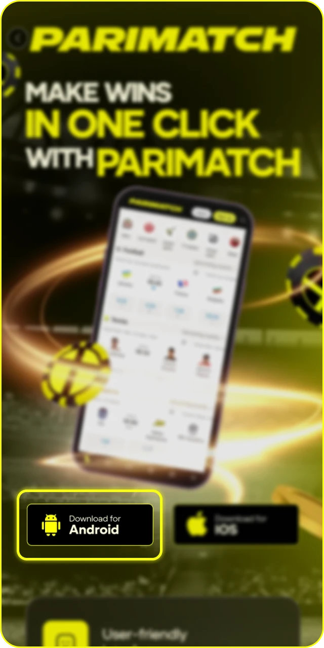 Start downloading the Parimatch Android APK file to your device.
