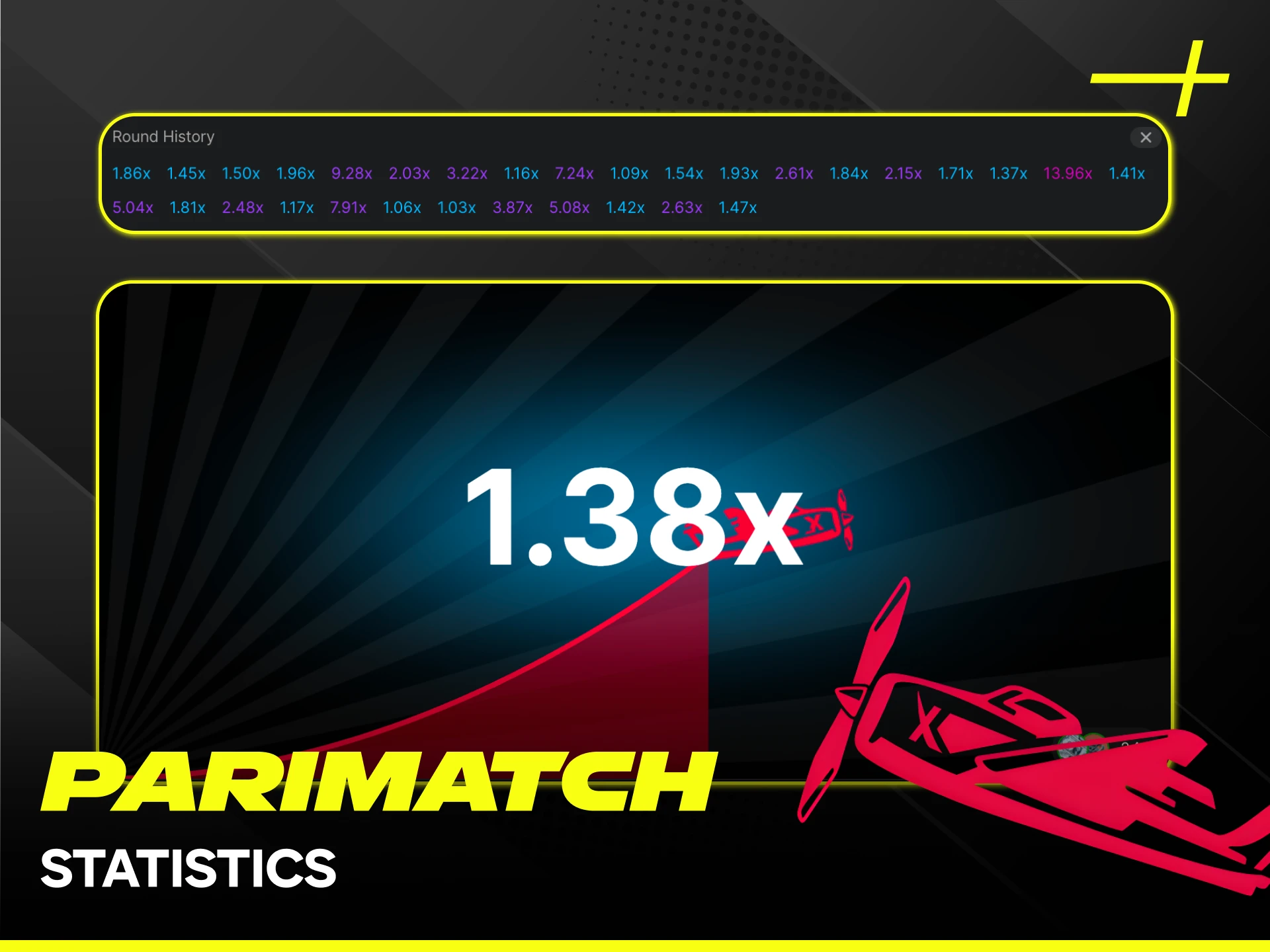 Use the Aviator statistics feature to track your game history.