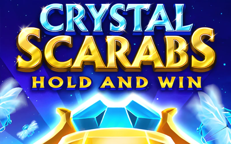 Uncover the secrets of Crystal Scarabs in this 3 Oaks game.
