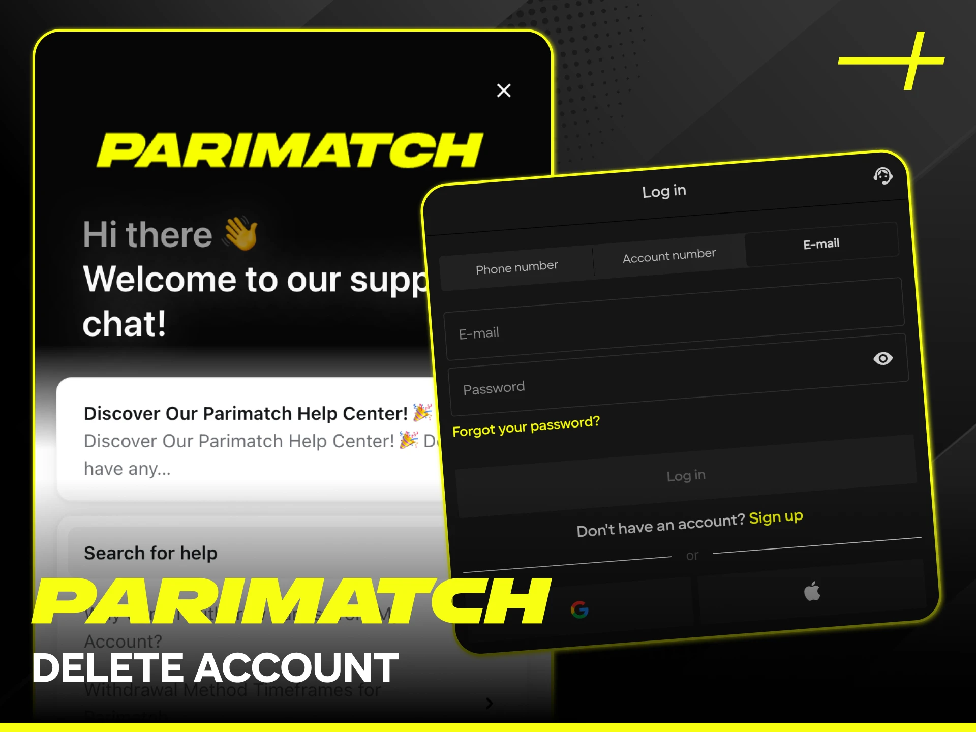 Follow the official guidelines to delete your Parimatch registration profile securely.