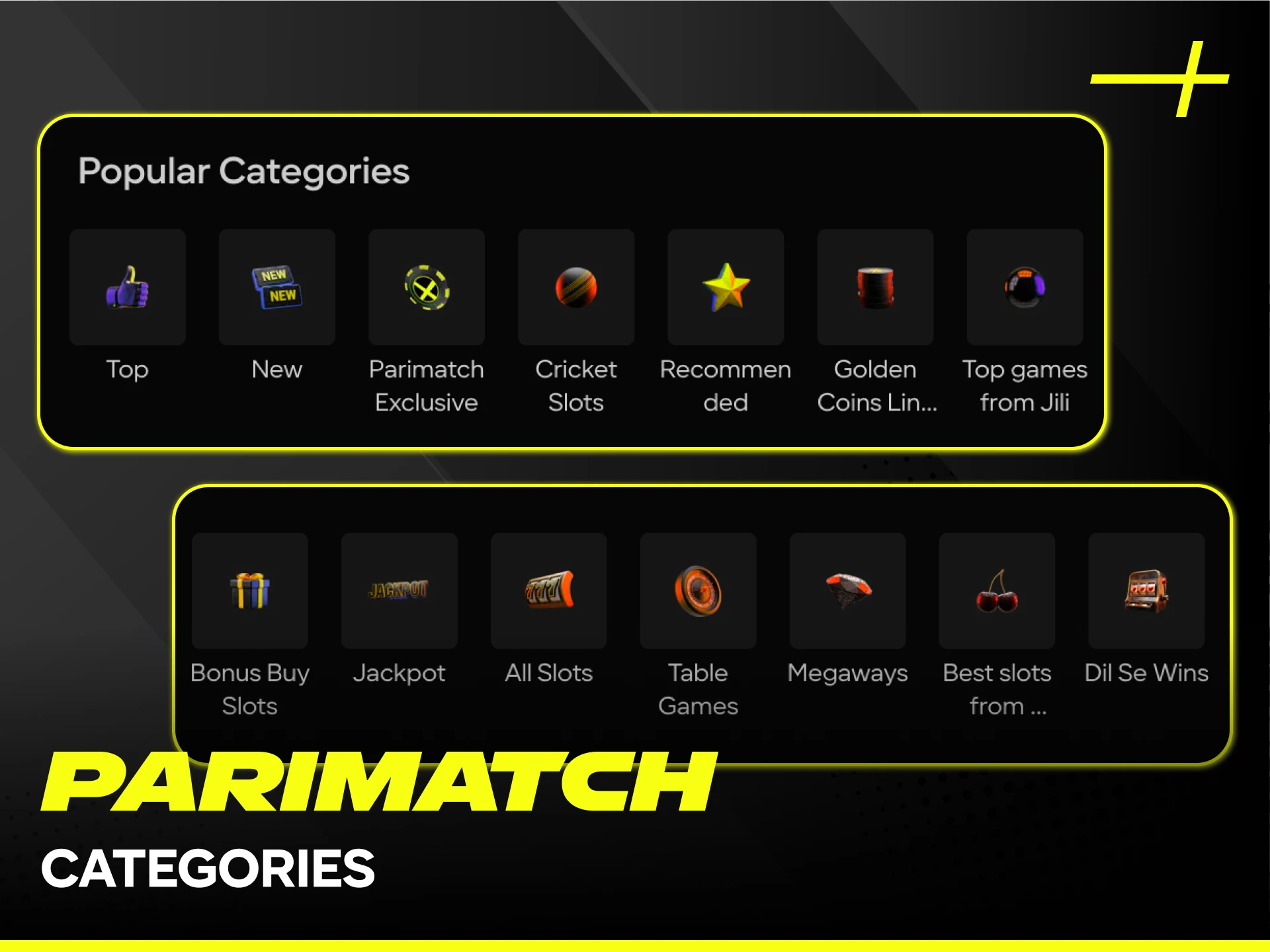 Find out more about game categories at Parimatch India.
